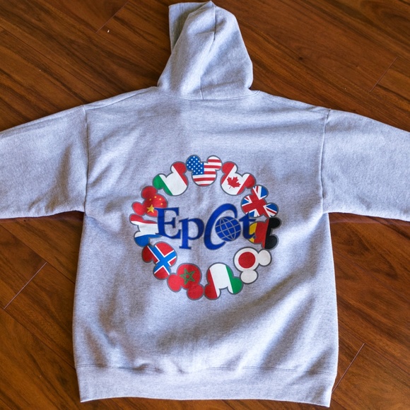 epcot flag shirt